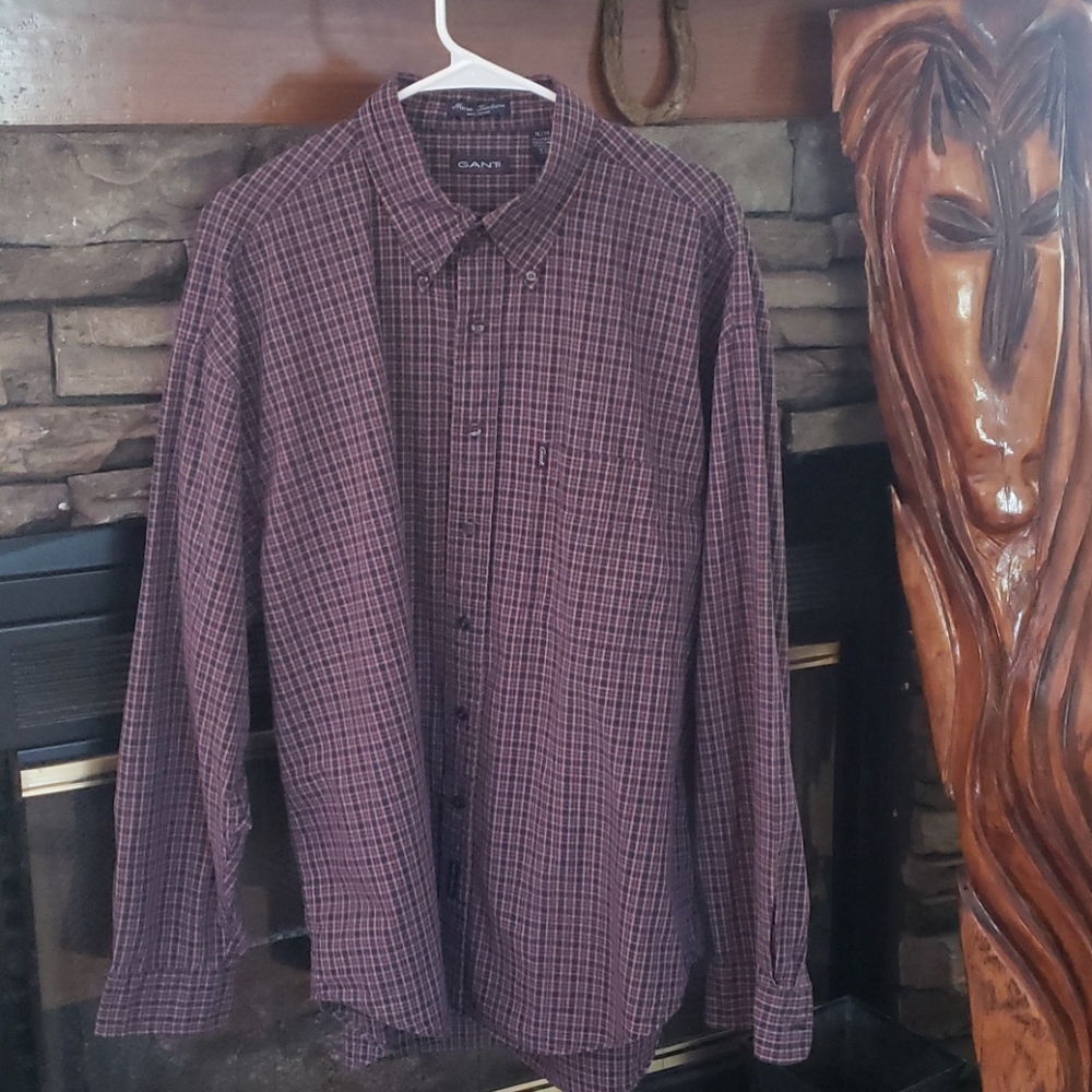 Gant vntg mens button down shirt